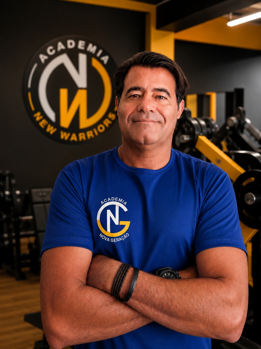 Professor Paulo, fundador da New Warriors